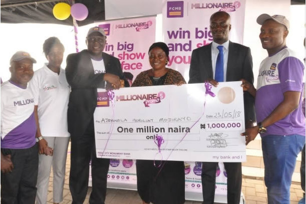 FCMB produces more millionaires in first draws of “Millionaire Promo Season 5”