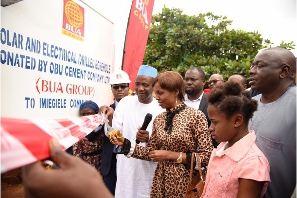 BUA inaugurates six solar-powered water projects in Edo State